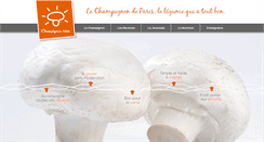 Desktop Screenshot of champignonidee.fr